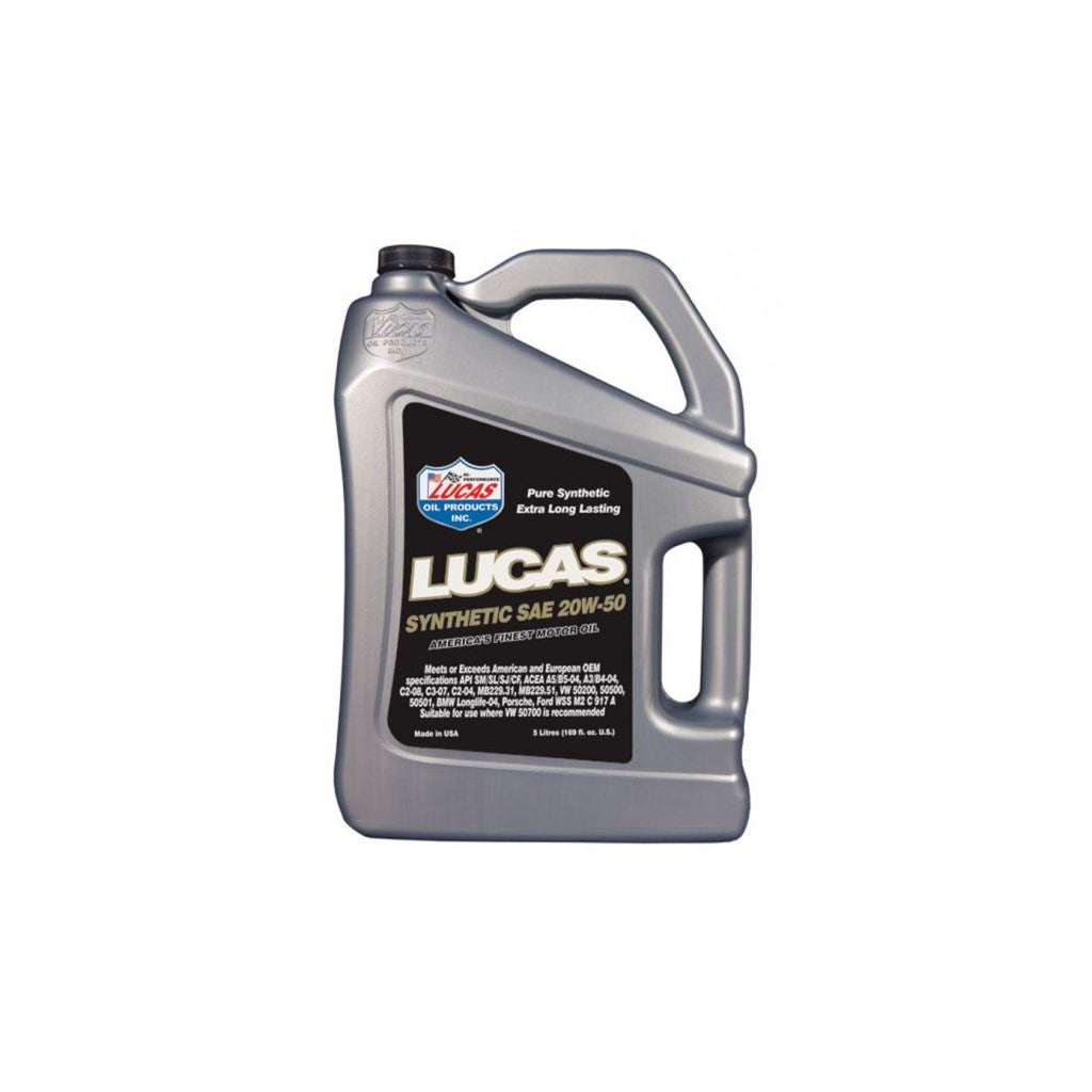 20W50 Synthetic Motor Oil - 5 Litre