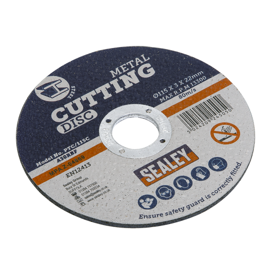 Cutting Disc &#216;115 x 3mm 22mm Bore