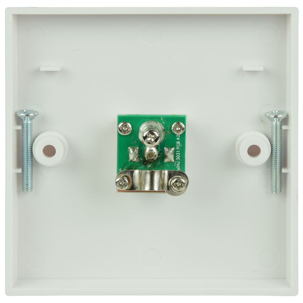 TV Aerial Coaxial Wallplate