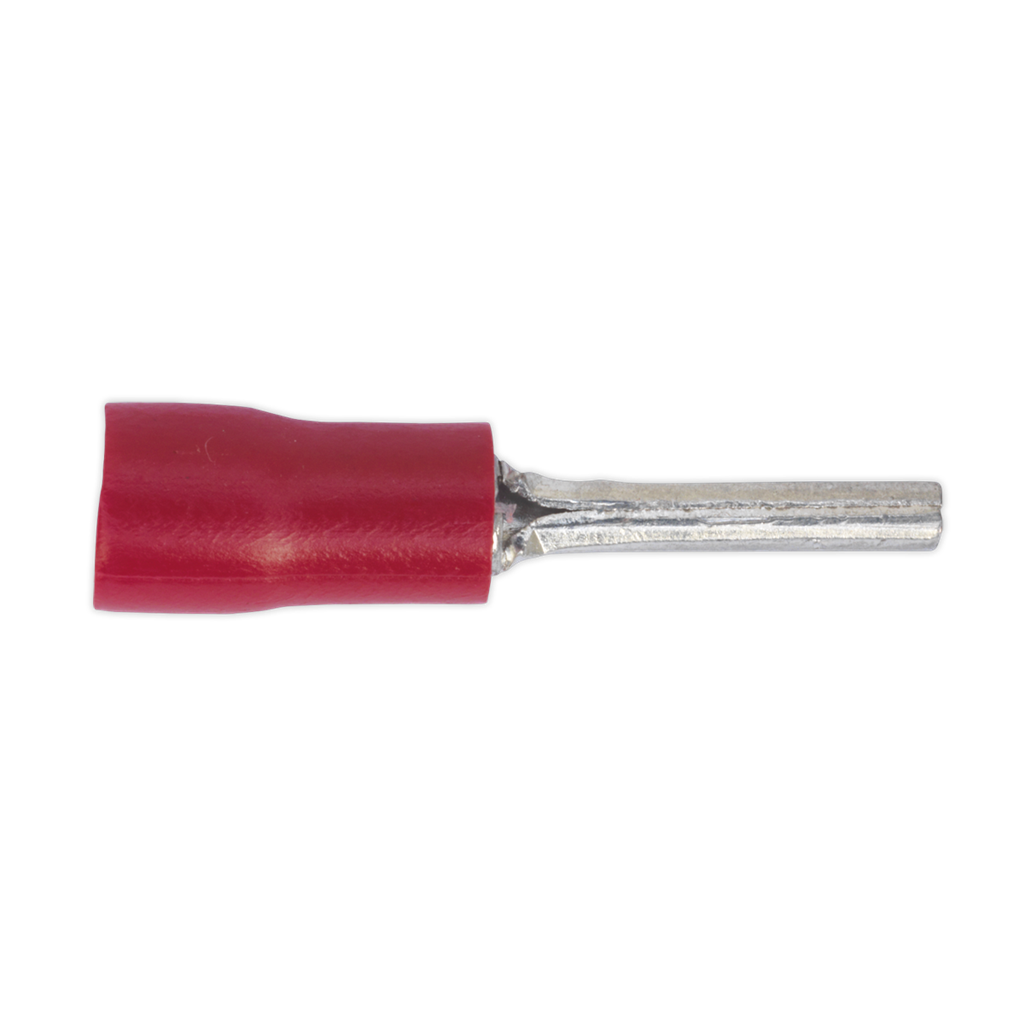 Easy-Entry Pin Terminal 12 x &#216;1.9mm Red Pack of 100