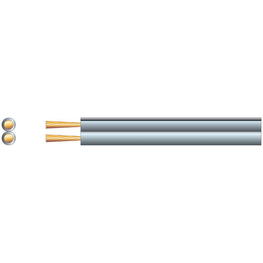 Standard Figure 8 Speaker Cable - Cable, 2 x (7 x 0.18mm&#216;)