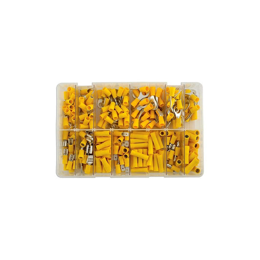 Wiring Connectors - Yellow - Assorted - Pack of 110