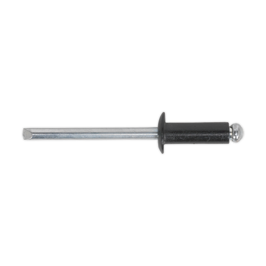 Aluminium Rivet Black Standard Flange 4.8 x 14mm Pack of 200