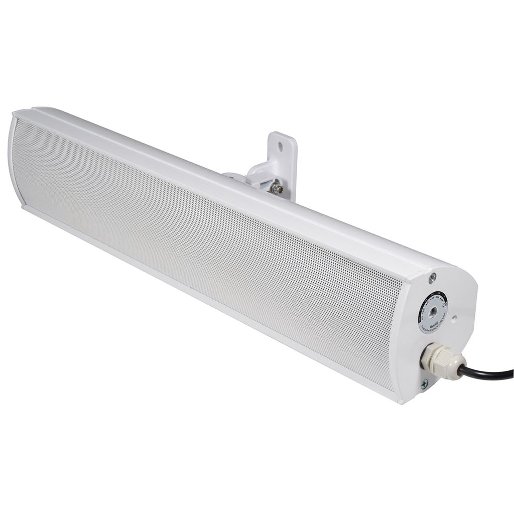 F40V Outdoor Fire-Rated Column Speaker IP66 EN54-24 - 100V 40W