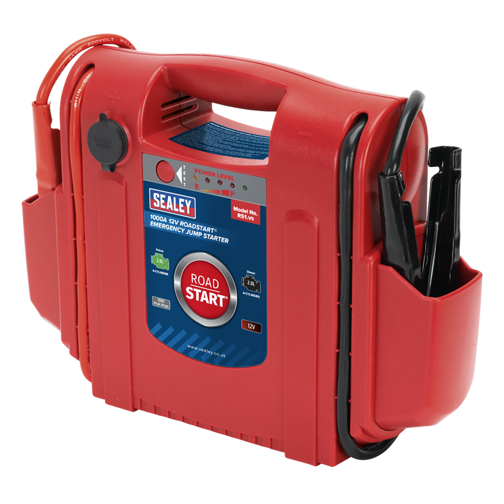 RoadStart&#174; Emergency Jump Starter 12V 1000 Peak Amps