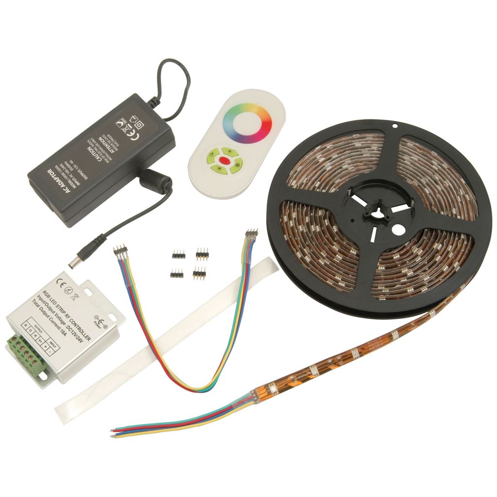 RGBW WiFi Controller with Wall Plate - Touch
