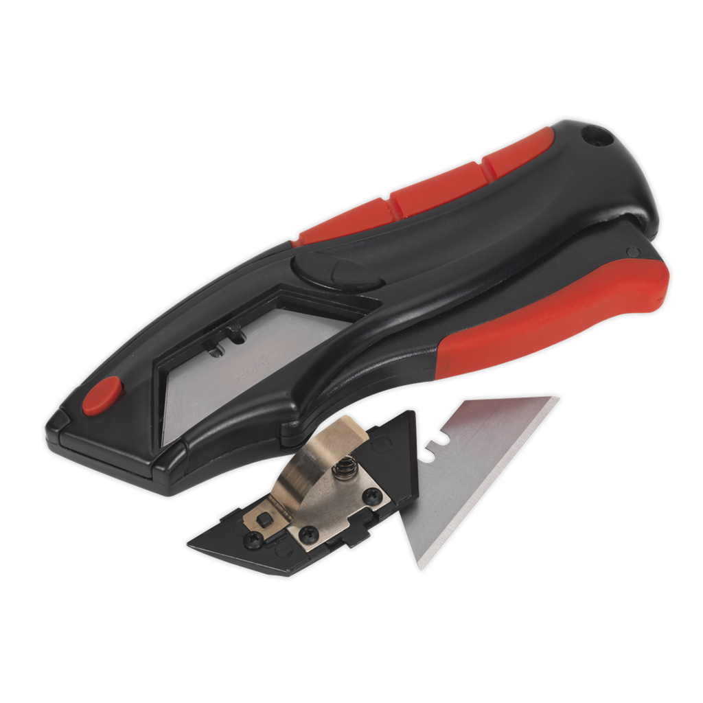 Utility Knife Auto-Loading Squeeze Action