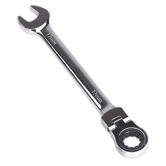 Flexi-Head Ratchet Combination Spanner 17mm
