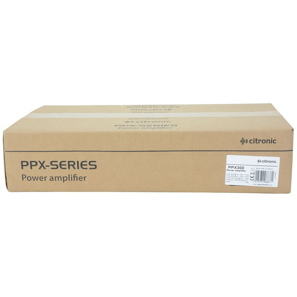 PPX Series Power Amplifiers - PPX300