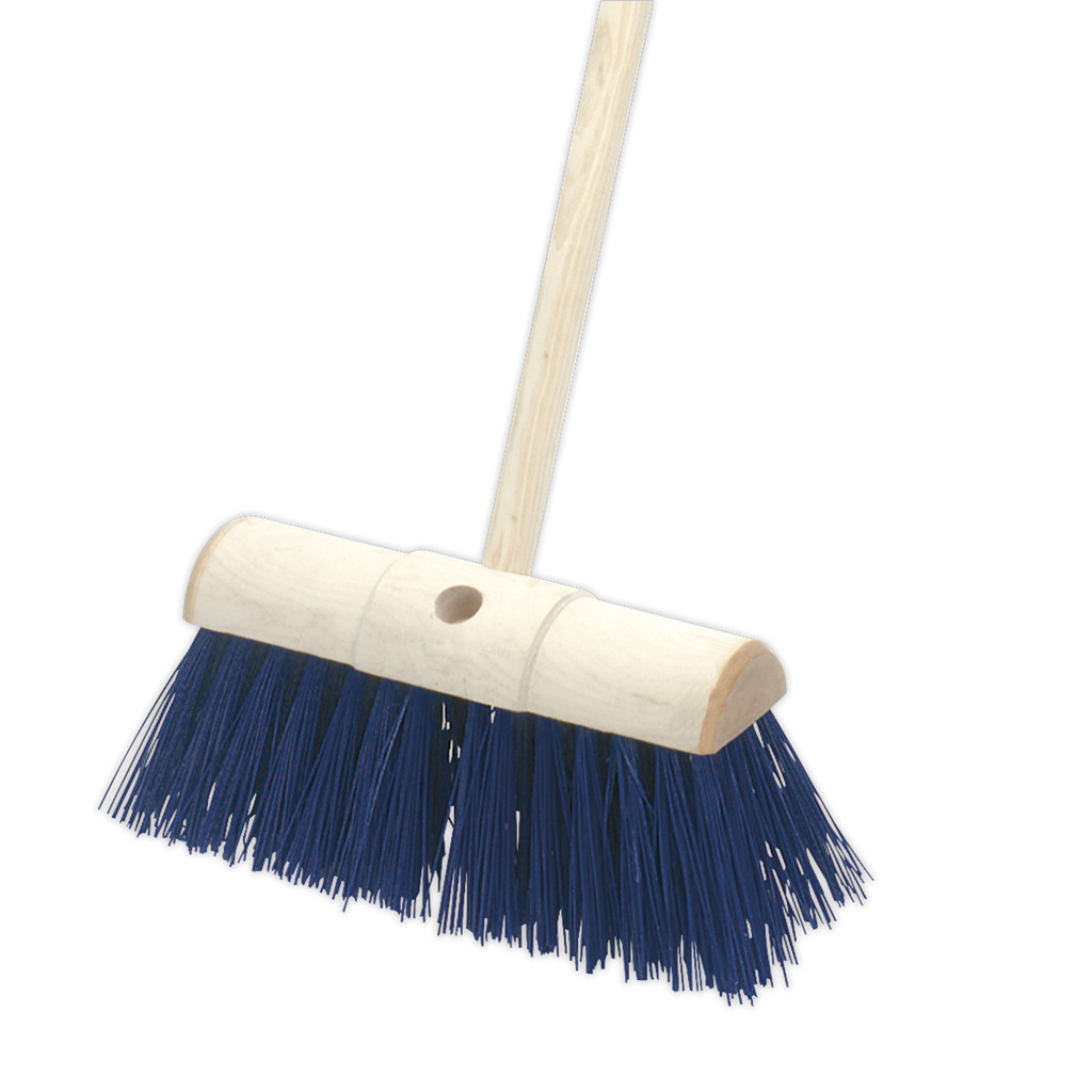 Yard Broom 13"(325mm) Stiff/Hard Bristle