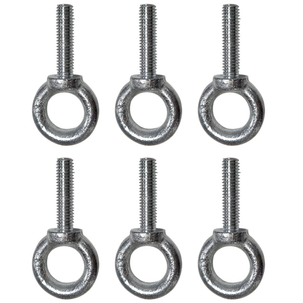 Collared Eyebolts - Pack of 6 - x M8 - EYEBOLT-6xM8