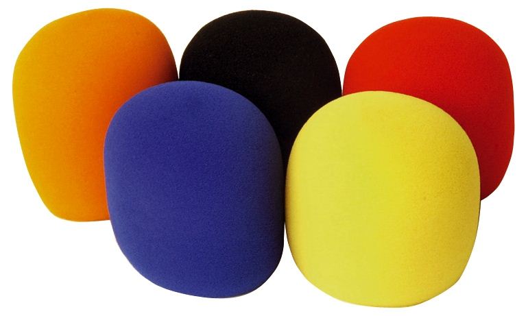 Foam Microphone Windshields 35mm 5 Pk