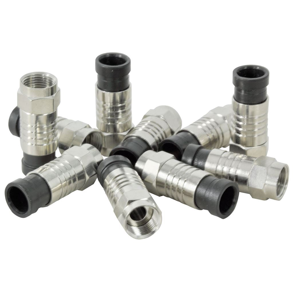 Snap-seal F Connectors - plug- bulk - C0005E