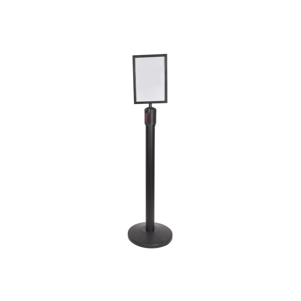 A4 Portrait Sign Holder - Black Finish