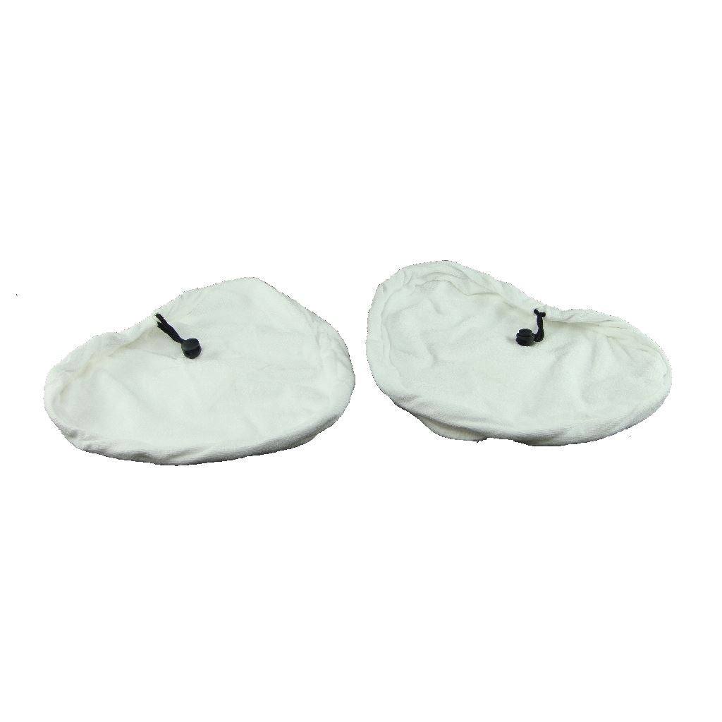 Steam Mop Microfibre Cleaning Cloth Cover Pads Kit For Triangular Head Steam Mops x 2