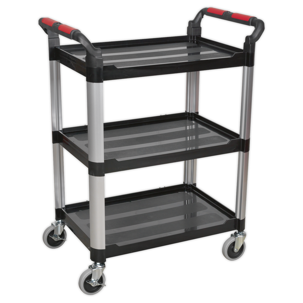 Workshop Trolley 3-Level Composite - 3 Wall