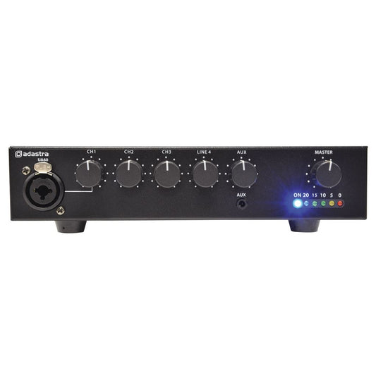 UA Series Compact 100V Mixer-Amplifiers - UA60 5ch MixerAmp