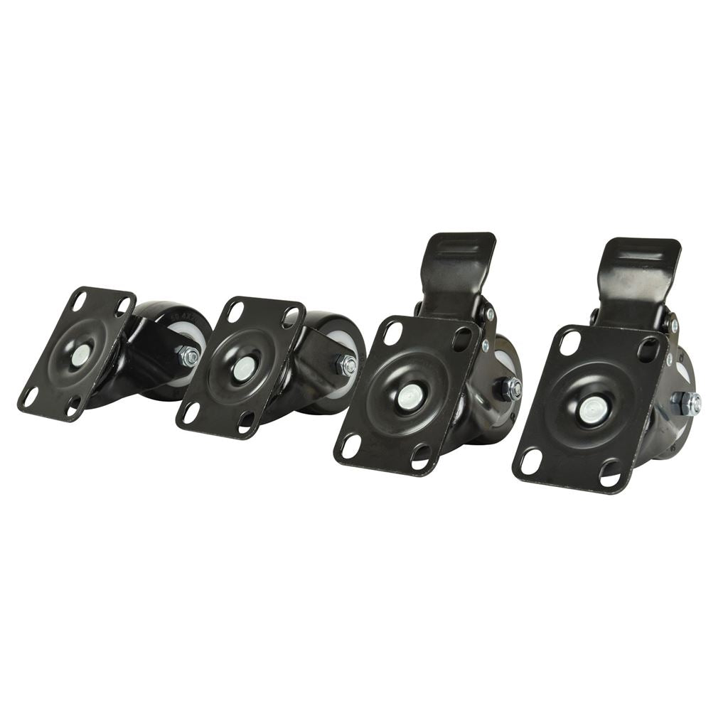 Castors for Rack Cabinets - - Set of 4 - RCC-4