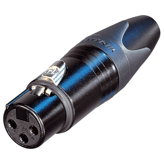 Neutrik NC3FXX-BAG Female 3 Pin XLR Line Socket With Silver Contacts