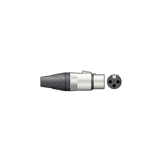 Neutrik&#174; NC3FXX 3-pole XLR Line Connector - Socket, Bulk