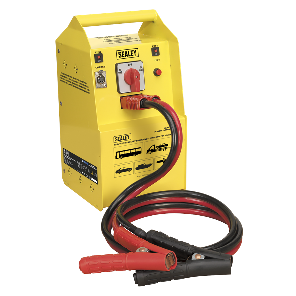 PowerStart Emergency Jump Starter 500hp Start 12/24V
