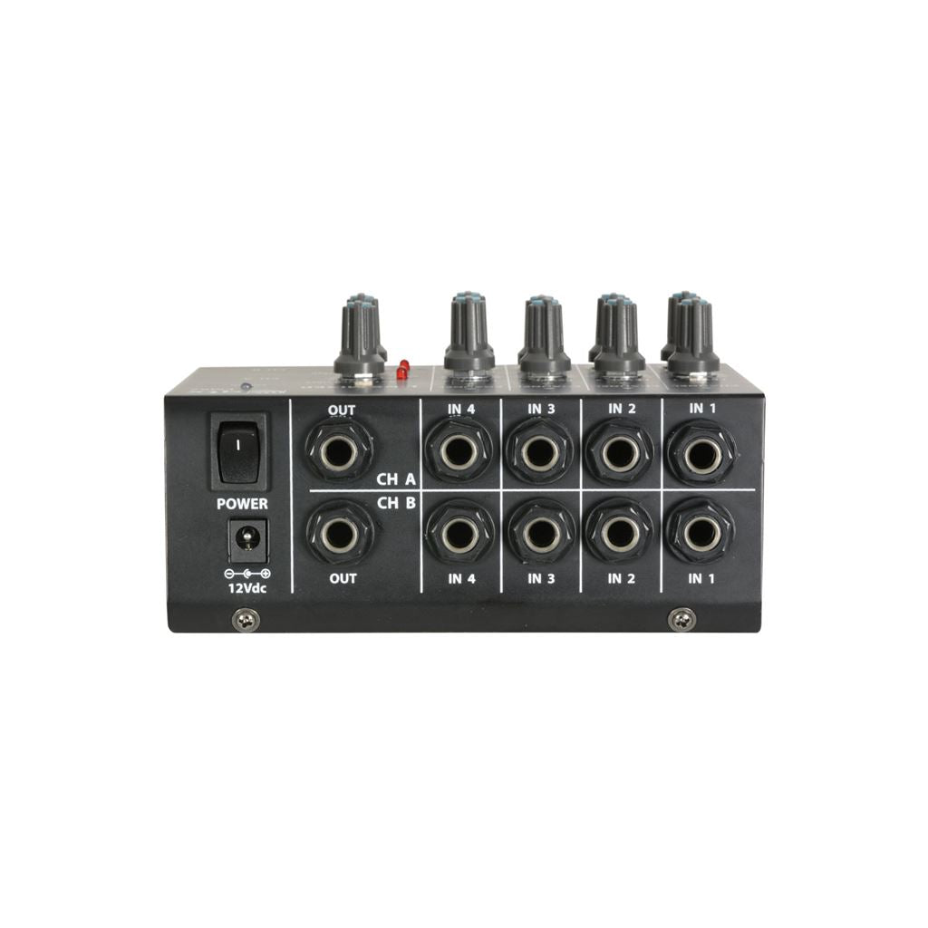 Mini Line Level Mixers - 4 Stereo Channel & Instrument - LM82