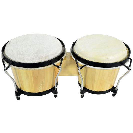 Bongos 6.5" + 7.5" with Carry Bag - Natural inc - BG67-NT