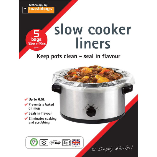 Toastabags Slow Cooker Liners - - 5 Pack - SCL5