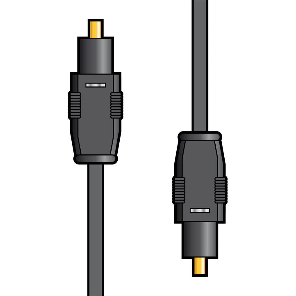 Fibre Optic TOSlink Leads - 10.0m