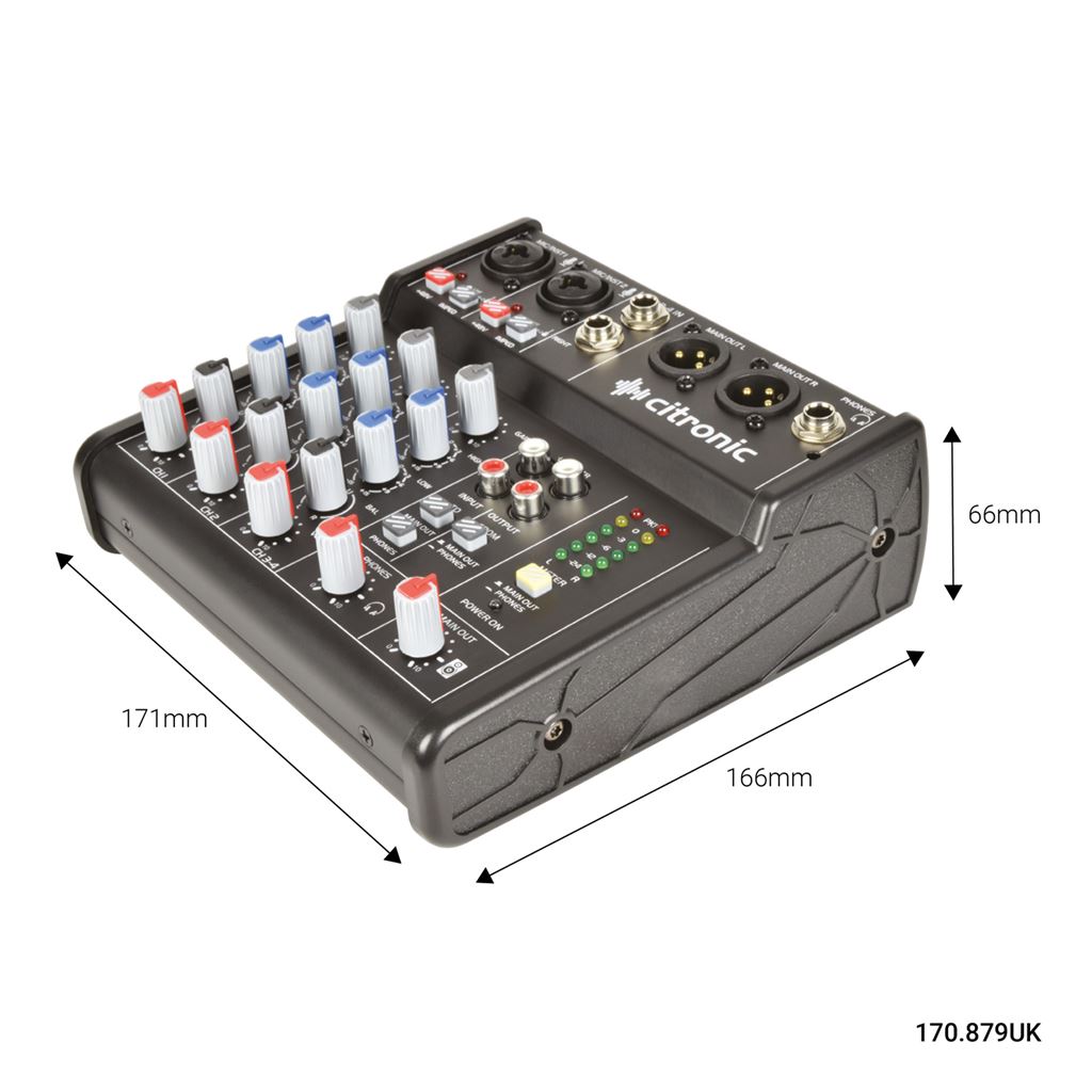 U-PAD Compact Mixer with USB Interface - Audio