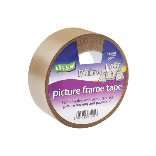 Ultratape Rhino Picture Frame Tape - 48mm x 50m - PFT4850