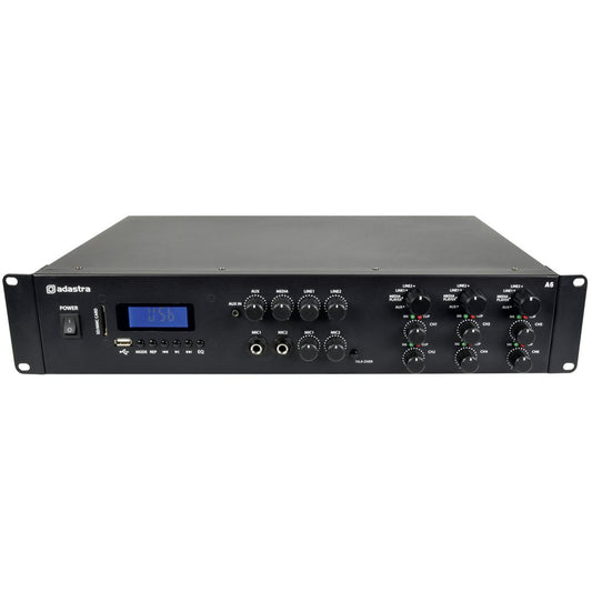 A-series Multi Zone Stereo Amplifiers - A6 Tri Amplfier 6x200W