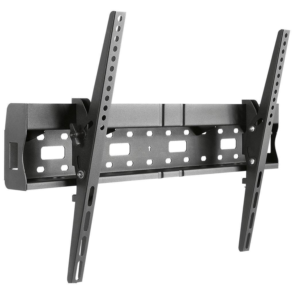 Tilting TV Bracket with Media Shelf for Screens 37" to 70" - Storage Box