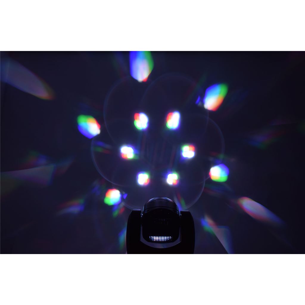 MHS-90L: 90W LED Moving Head with Laser - Bee Eye: