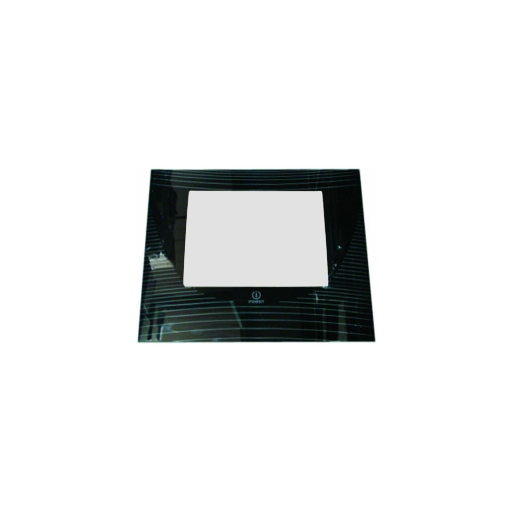 Oven Door Glass Pw 413x493 Rohs for Indesit Cookers and Ovens