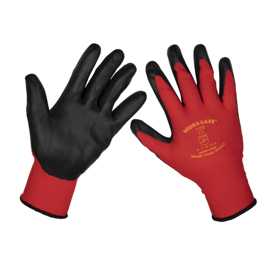 Flexi Grip Nitrile Palm Gloves (X-Large) - Pack of 12 Pairs