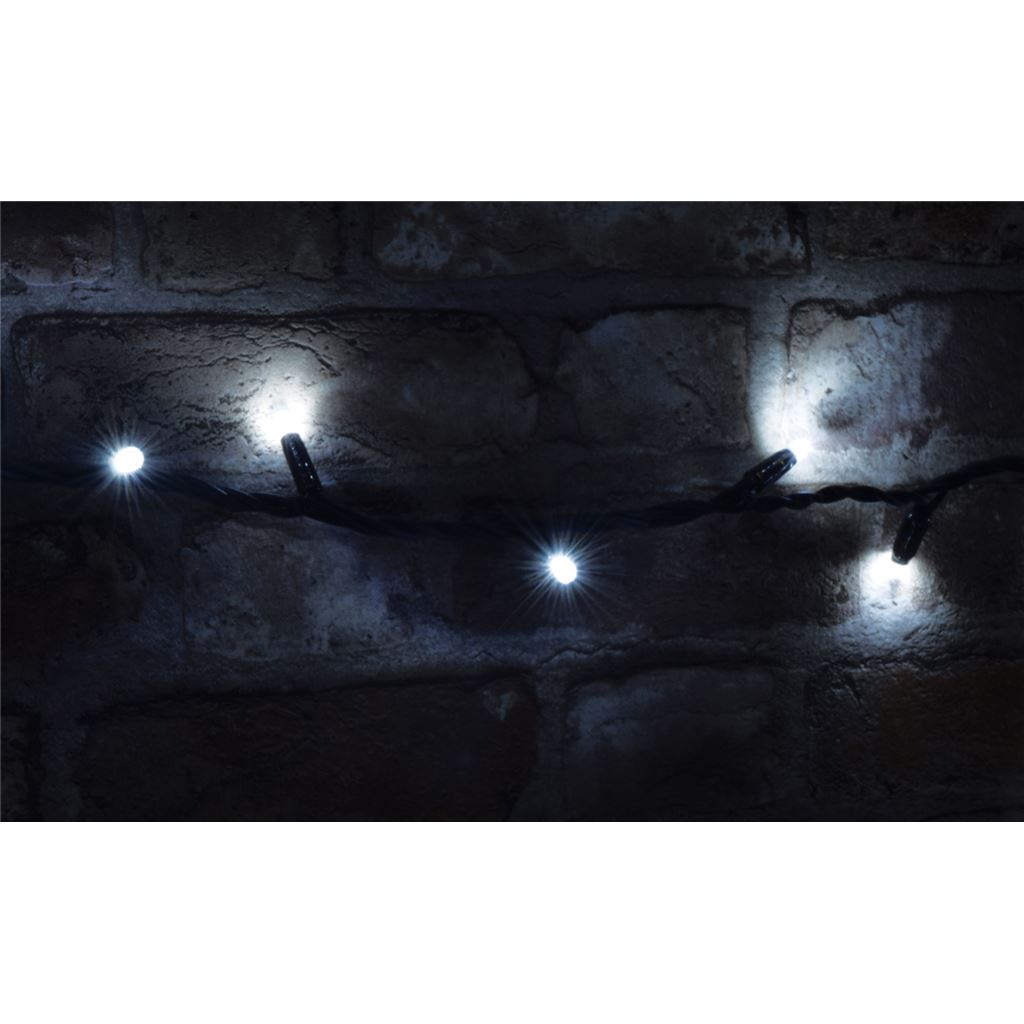 Connectable Outdoor LED String Lights - 100 Duty Static CW - 100CON-CW