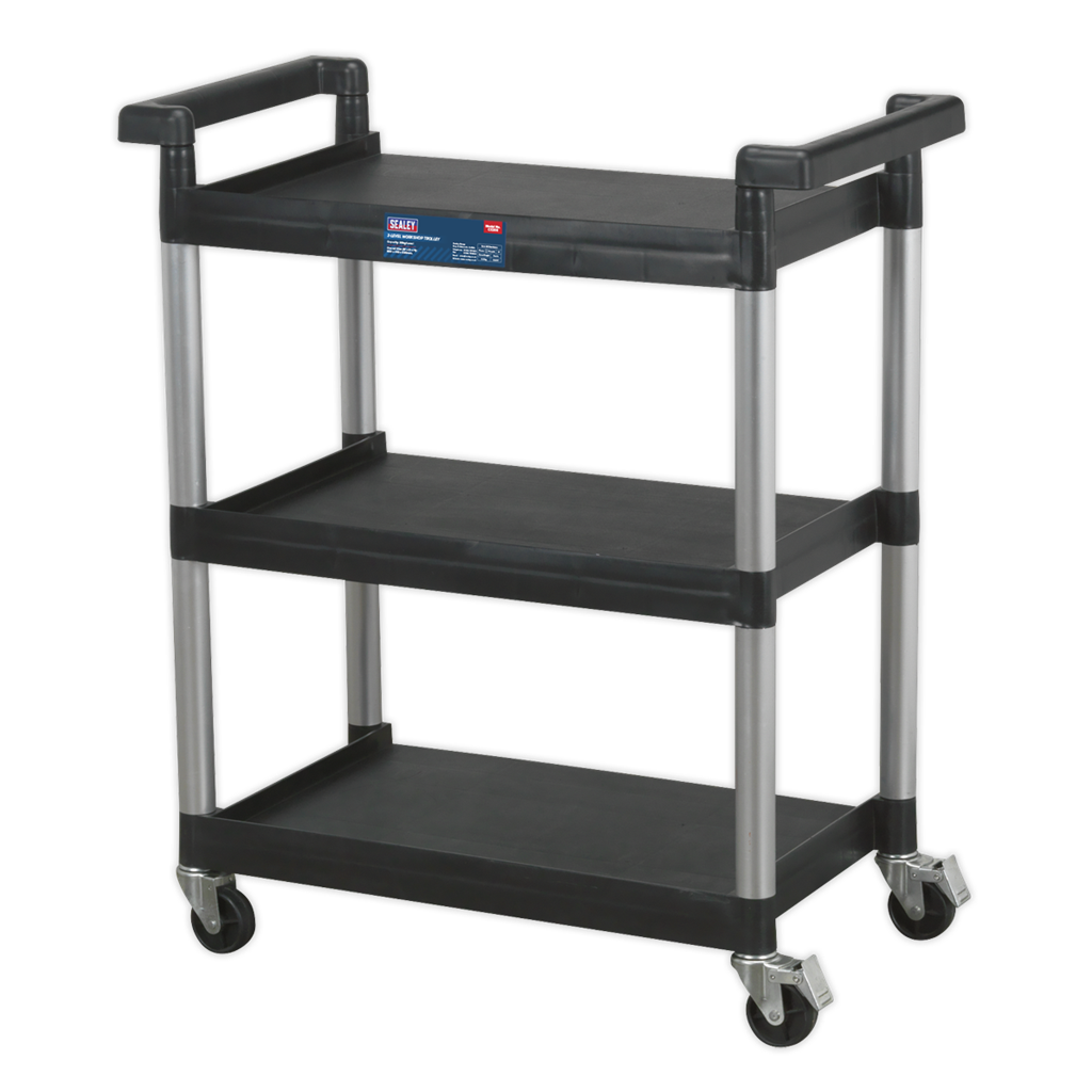 Workshop Trolley 3-Level - 3 Wall