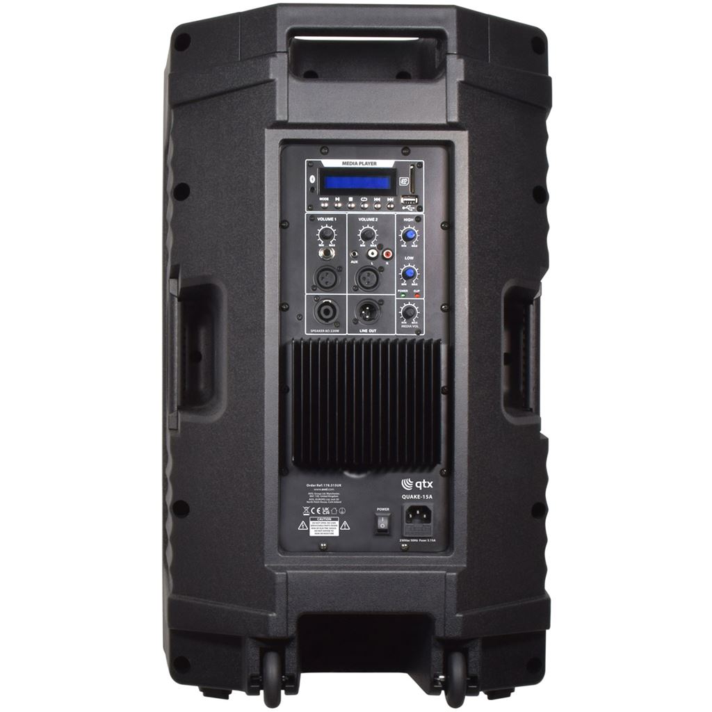 QUAKE Active PA Cabinets - QUAKE-15A 440Wmax