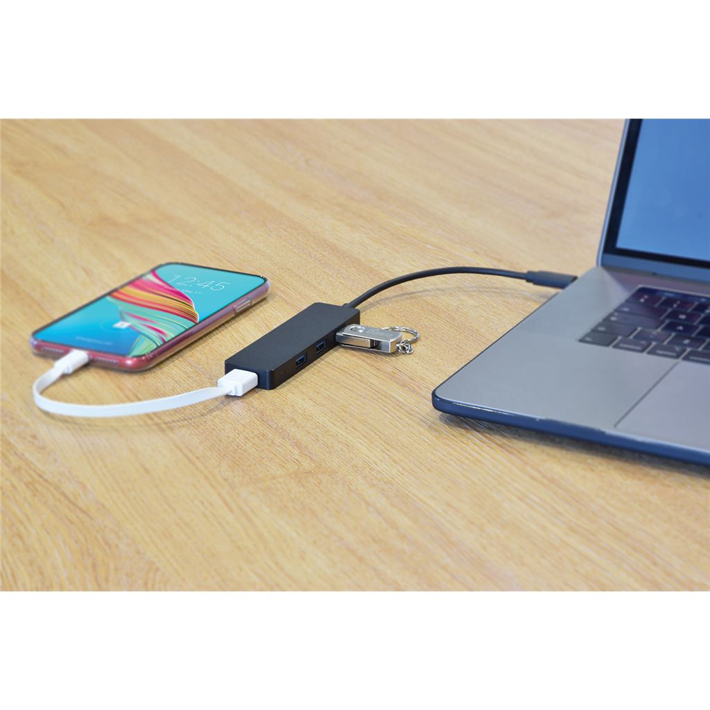 4 Port SuperSpeed USB Type-C Hub - USB-C