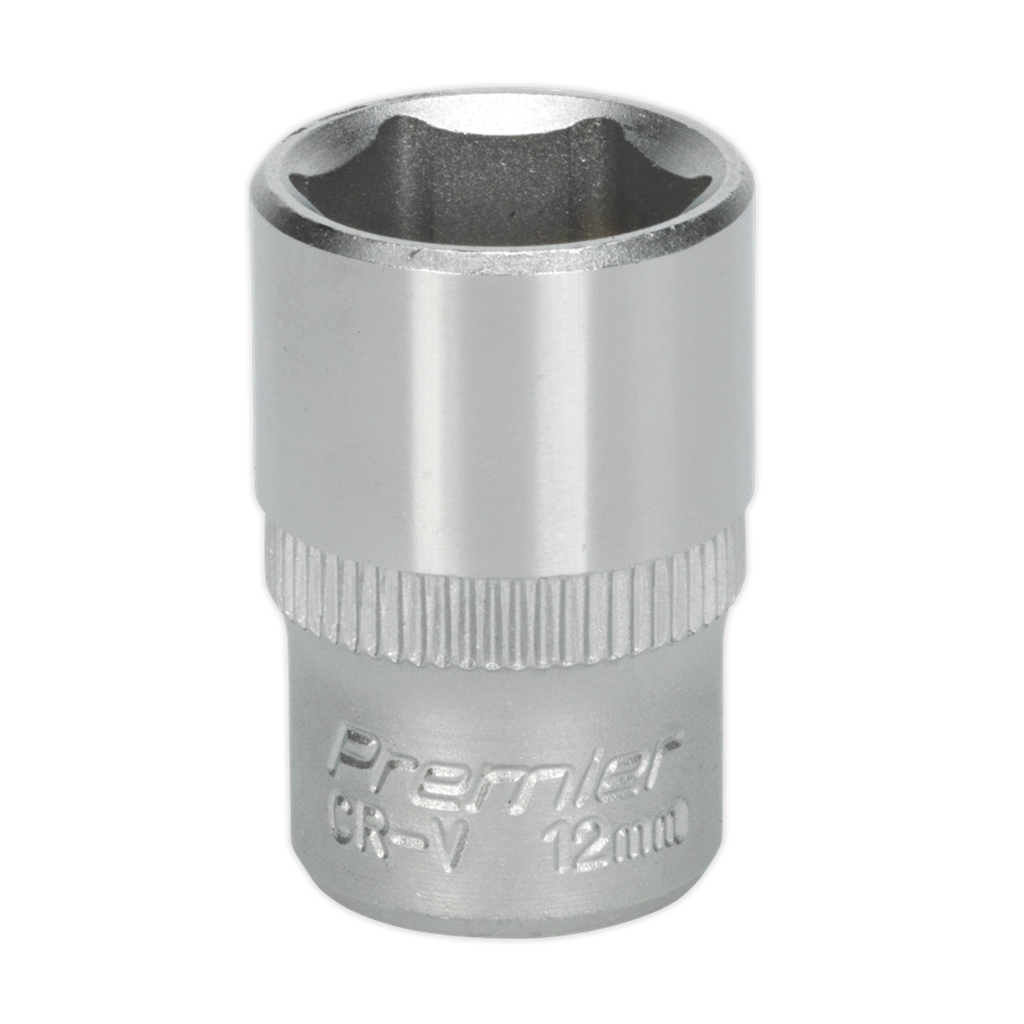 WallDrive&#174; Socket 12mm 1/4"Sq Drive