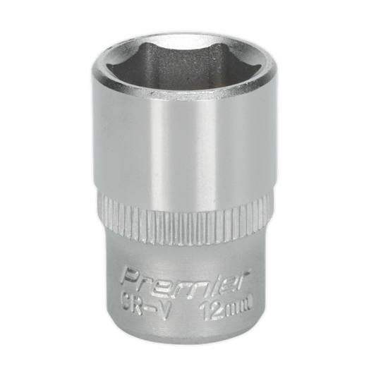 WallDrive&#174; Socket 12mm 1/4"Sq Drive