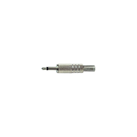 3.5 mm Mono Metal Jack Plug with Solder Terminals