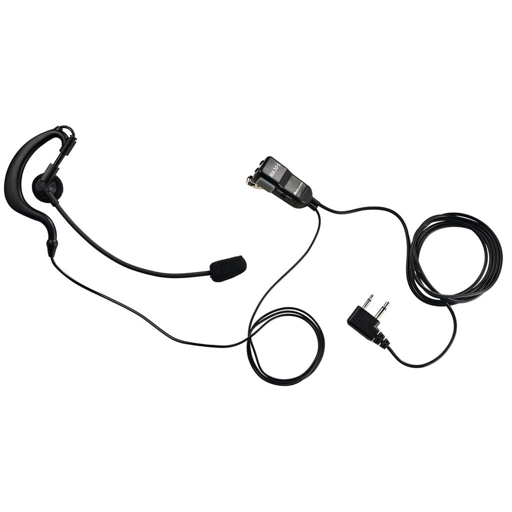 Two Way Radio Headset Earphone with Boom Microphone - MA30-L