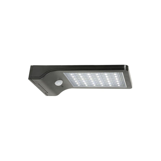 Solar LED Motion Sensor Security Light - Black