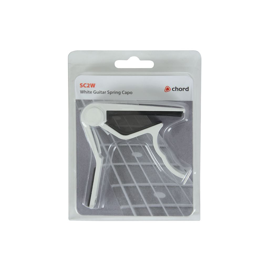 Guitar Spring Capo - - white - SC2W