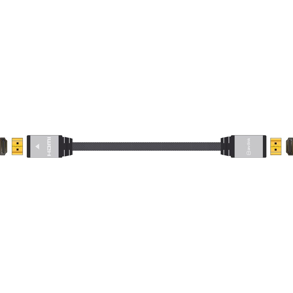 Premium Braided High Speed 4K UHD HDMI Leads with Ethernet - 10m Cable