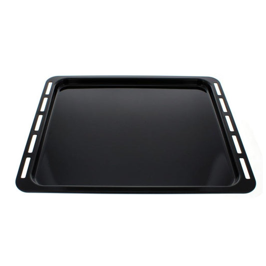 Baking Tray Enamelle D Black 20mm for Bauknecht/Whirlpool/Ikea Cookers and Ovens