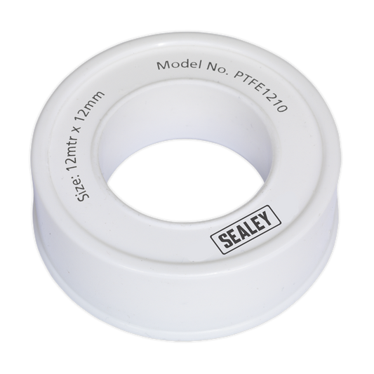 PTFE Thread Sealing Tape 12mm x 12m - Pack of 10