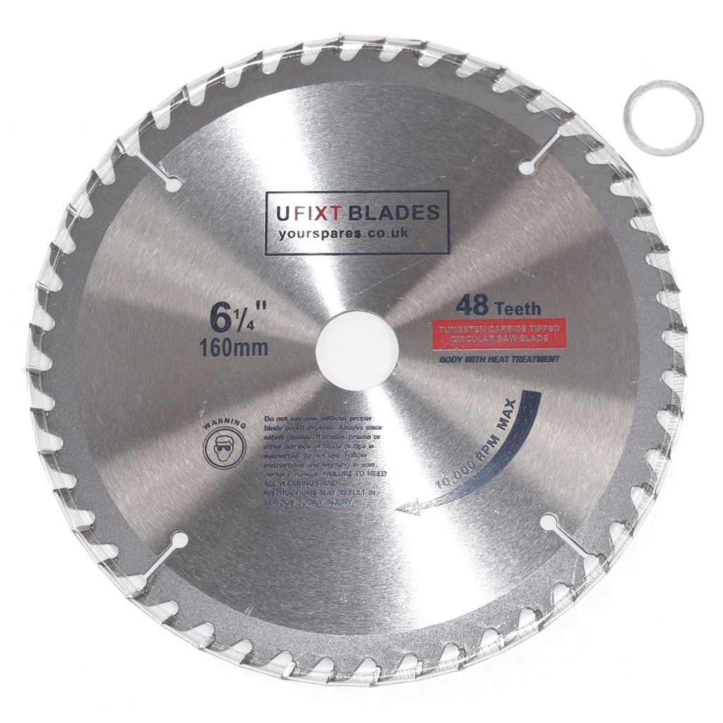 Circular Saw Blades 160mm x 20mm TCT 48 Tungsten Carbide Teeth